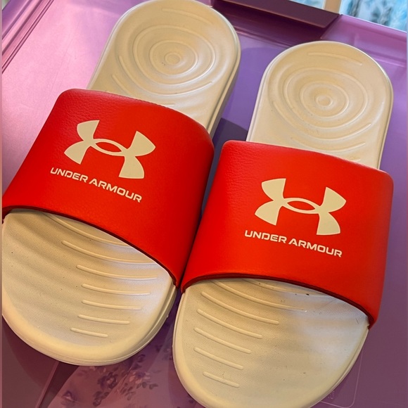 Under Armour Ansa Fixed Slides Flip Flops Sandals Mens Size 12 - NWOT - Picture 2 of 5